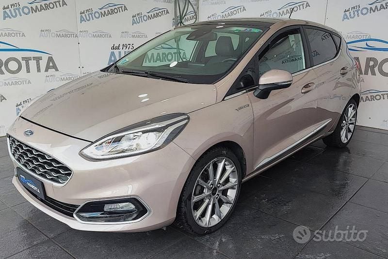 Usata Ford Fiesta Vignale 101 CV (74 kW) 2018 Grigio Utilitaria