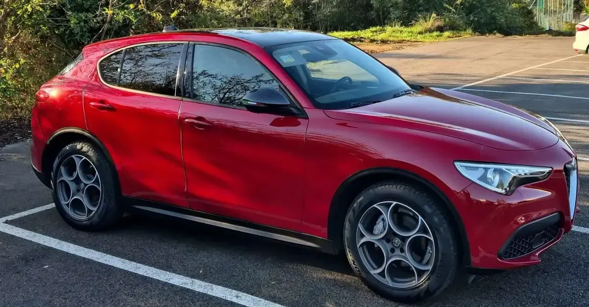 Occasion Alfa Romeo Stelvio Tech Edition 160 ch (117 kW) 2020 Rouge SUV