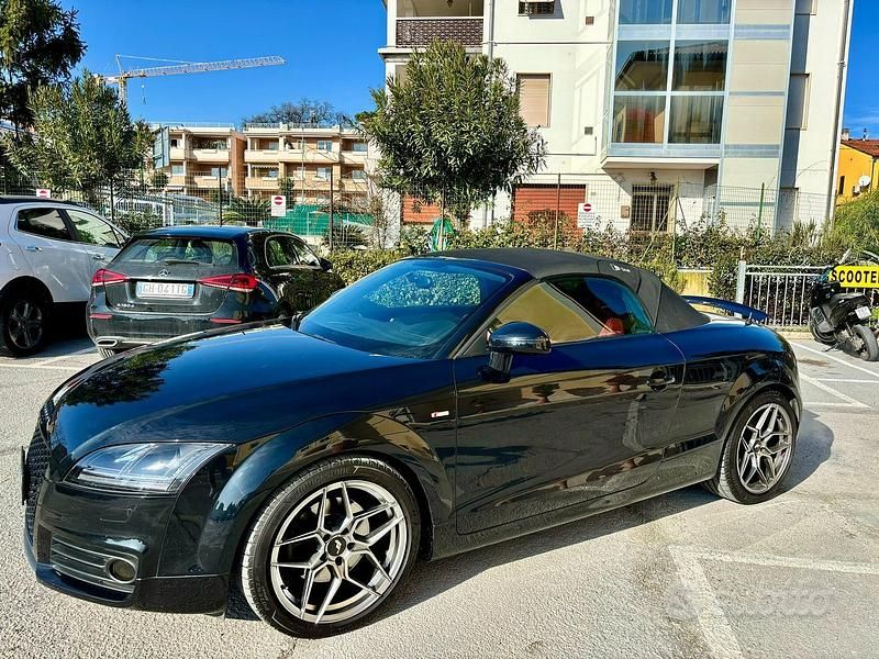 Usata Audi TTS 200 CV (147 kW) 2009 Nero Cabrio