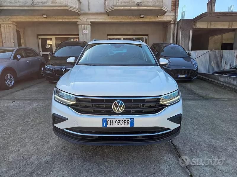 Usata VW Tiguan 150 CV (110 kW) 2022 Bianco SUV
