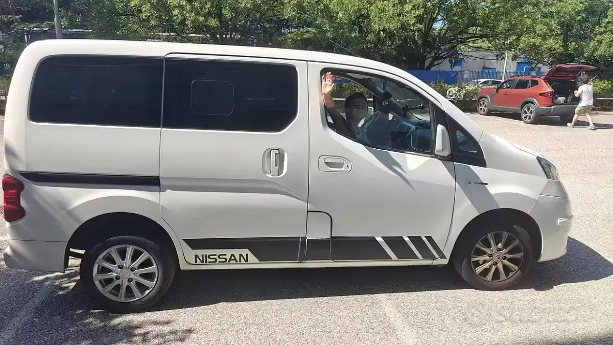 Usata Nissan Evalia 110 CV (80 kW) 2018 Bianco Monovolume