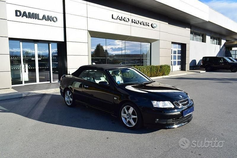 Usata Saab 9-3 Cabriolet 175 CV (128 kW) 2003 Nero Cabrio
