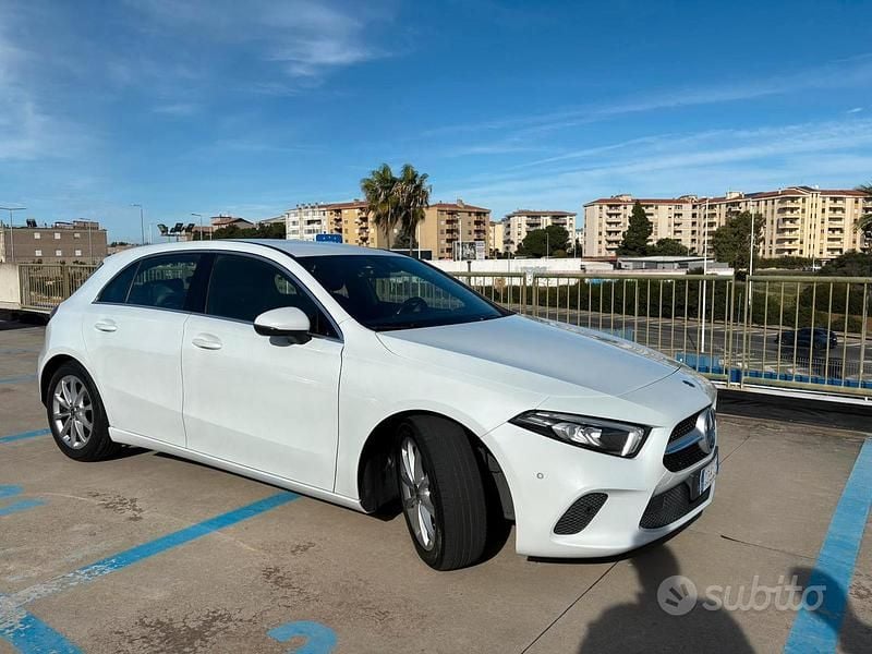 Usata Mercedes A200 150 CV (110 kW) 2019 Bianco Berlina