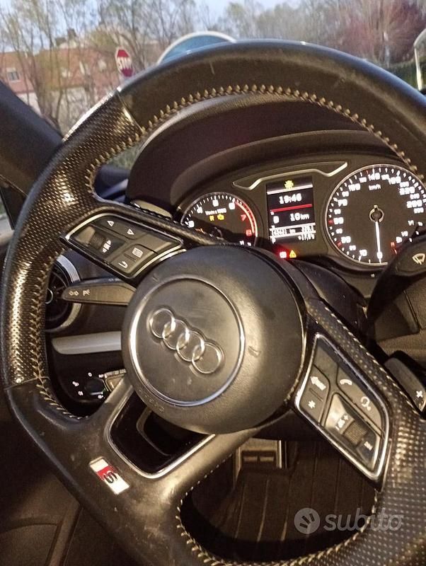 Usata Audi A3 Comfort 122 CV (89 kW) 2017 Nero Berlina