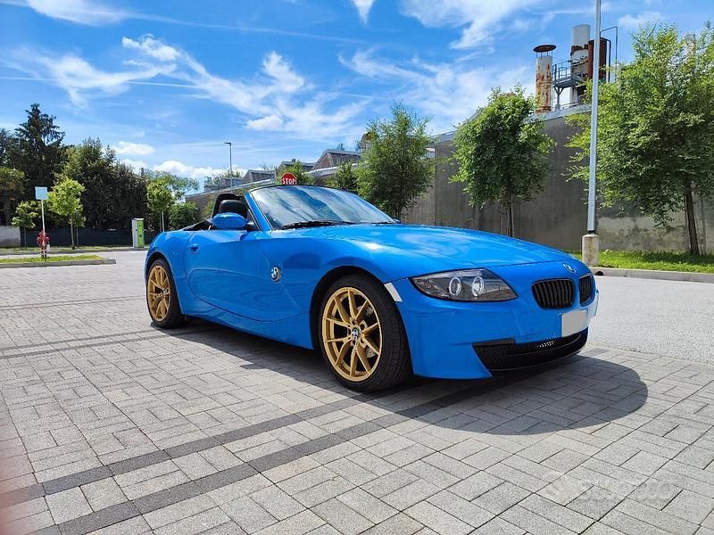 Usata BMW Z4 M Sport 150 CV (110 kW) 2006 Blu/azzurro Cabrio