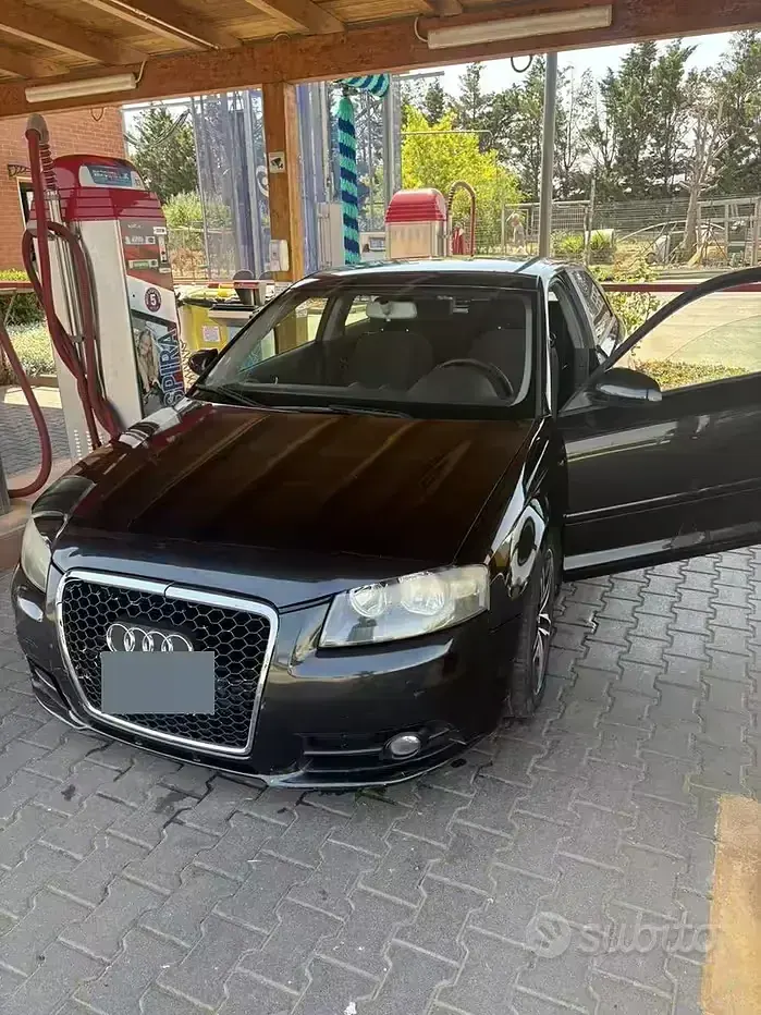 Usata Audi A3 140 CV (102 kW) 2005 Nero Utilitaria