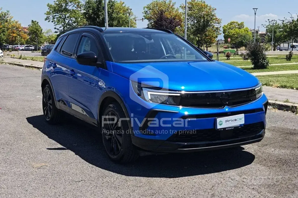 Usata Opel Grandland X GS Line 131 CV (96 kW) 2022 Blu SUV
