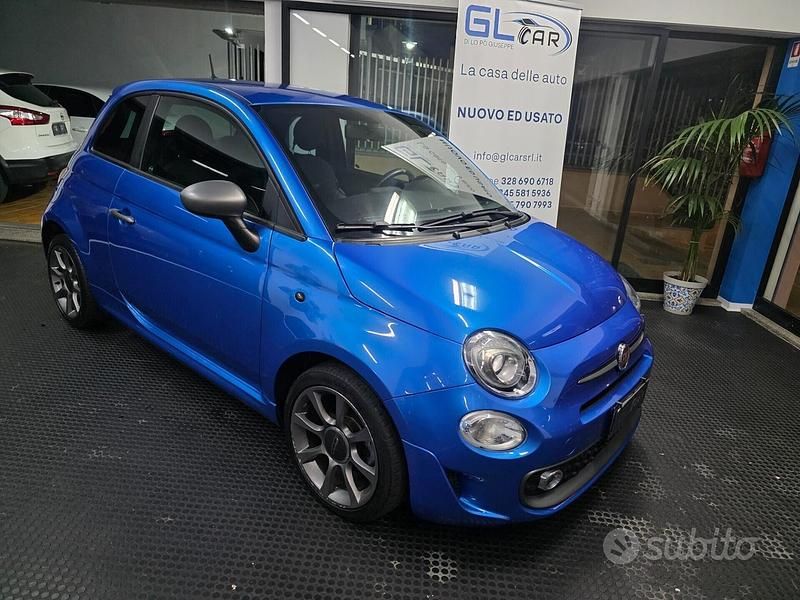 Usata Fiat 500 Sport 69 CV (50 kW) 2019 Blu Berlina