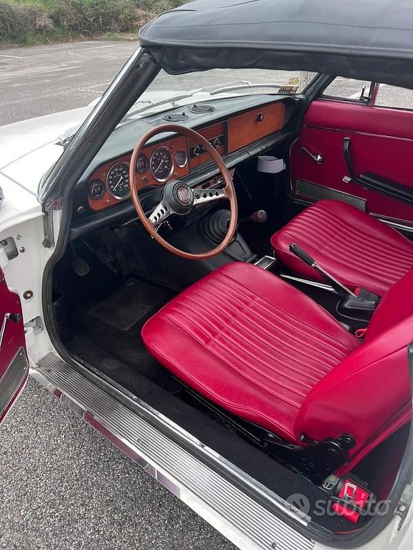 Usata Fiat 124 Spider 1960 Bianco Cabrio