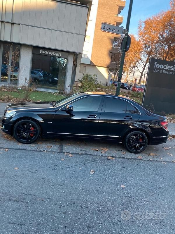 Usata Mercedes C220 2007 Nero Berlina