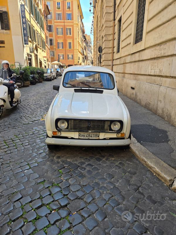 Usata Renault R4 33 CV (24 kW) 1989 Bianco Utilitaria