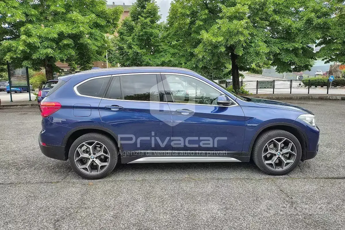 Usata BMW X1 150 CV (110 kW) 2017 Blu SUV