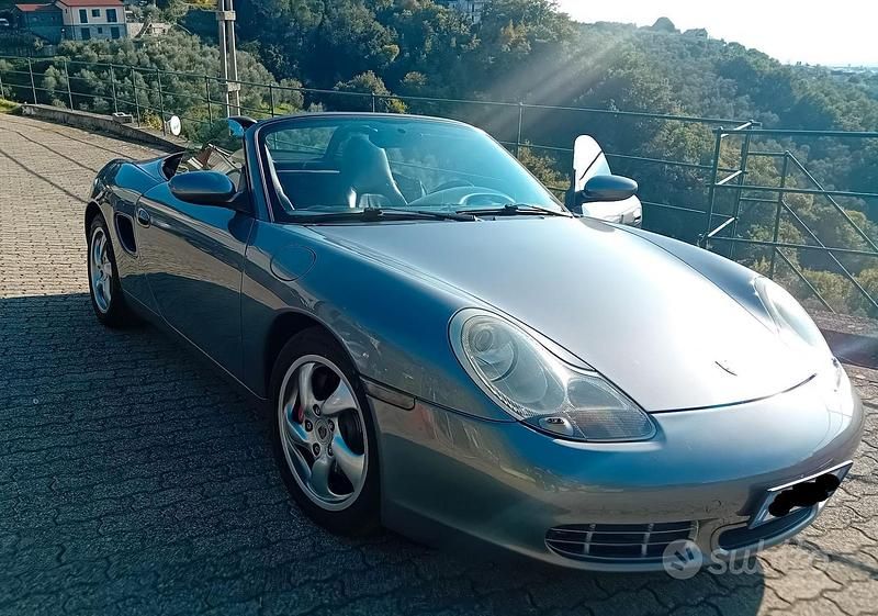 Usata Porsche 986 Boxster 2001 Grigio Cabrio