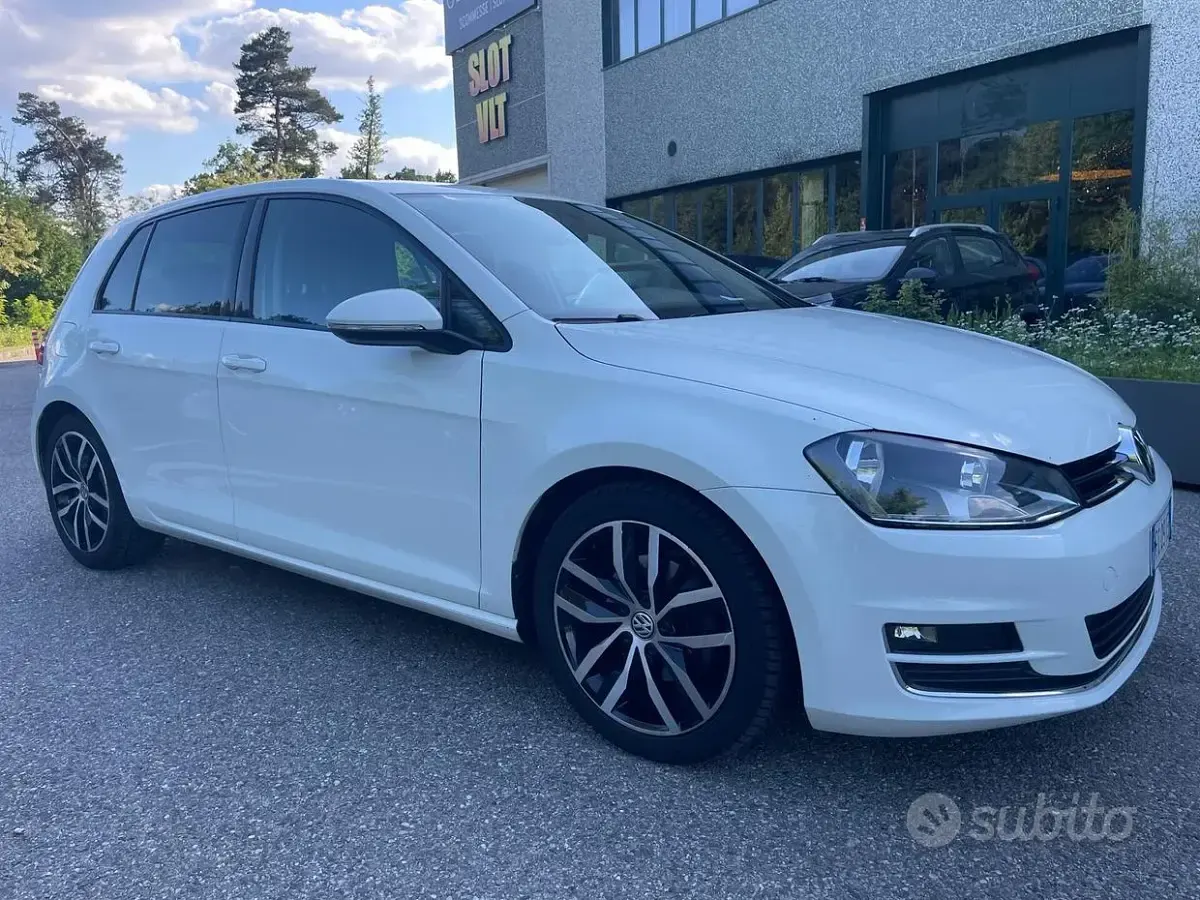 Usata VW Golf VII 150 CV (110 kW) 2015 Bianco Berlina