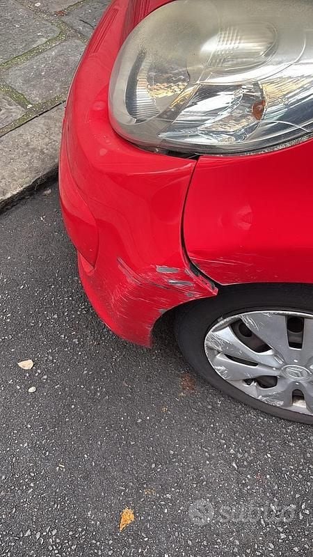 Usata Citroën C1 2009 Rosso Utilitaria