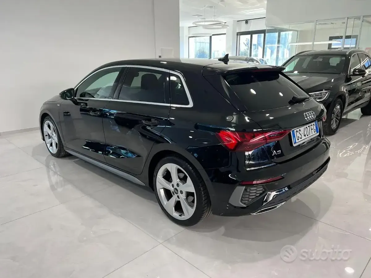 Usata Audi A3 S-Line 150 CV (110 kW) 2024 Nero Berlina
