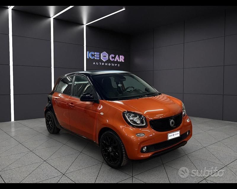Usata Smart ForFour Prime 90 CV (66 kW) 2017 Giallo Utilitaria