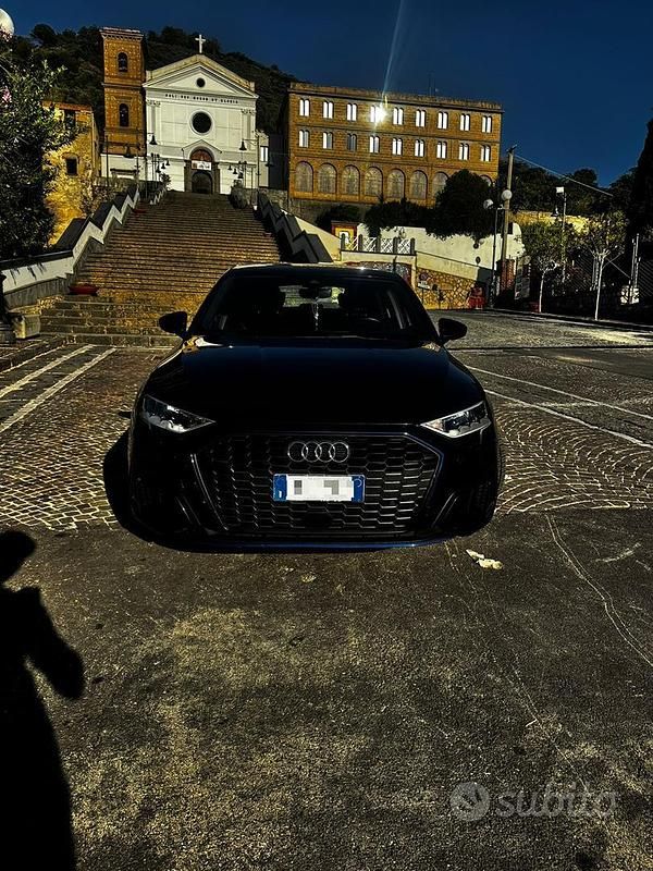 Usata Audi A3 116 CV (85 kW) 2020 Blu Berlina