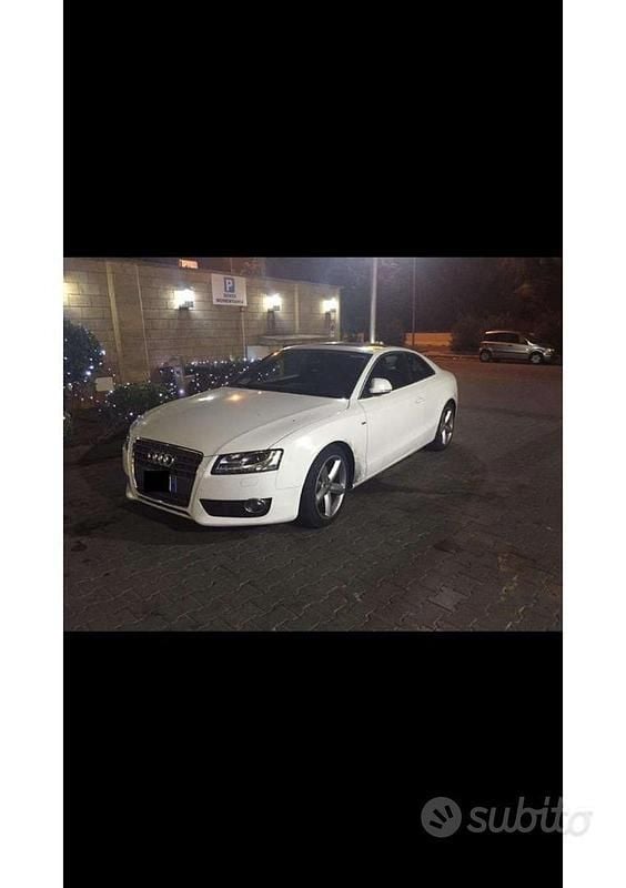 Usata Audi A5 2009 Bianco Coupé