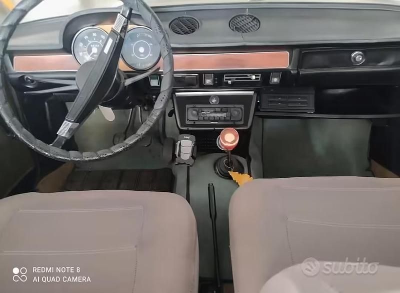 Usata Fiat 124 1970 Verde Berlina