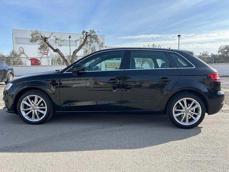 Usata Audi A3 120 CV (88 kW) 2016 Nero Berlina