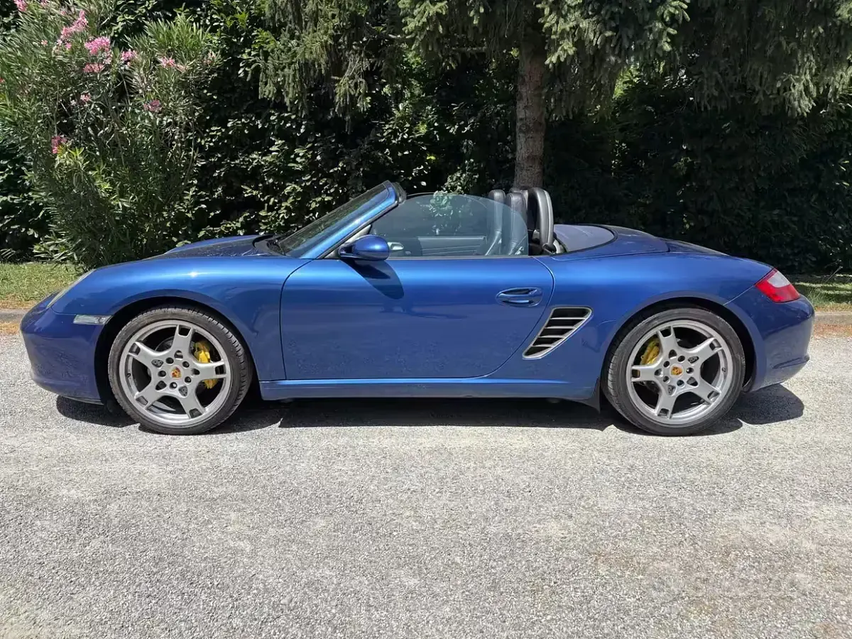 Usata Porsche Boxster 239 CV (175 kW) 2005 Blu/azzurro Cabrio