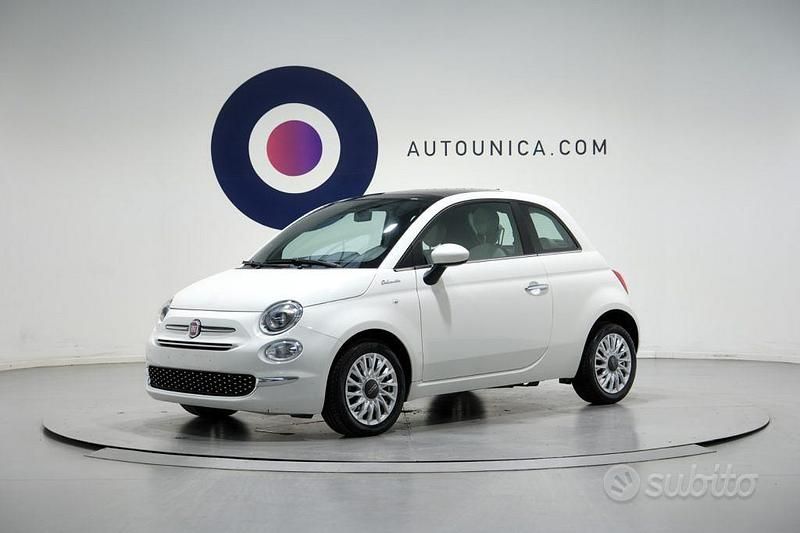 Bianco Usata 2022 Fiat 500 Dolcevita Due volumi | 12.900 € (Buon prezzo) - Immagine 1/4