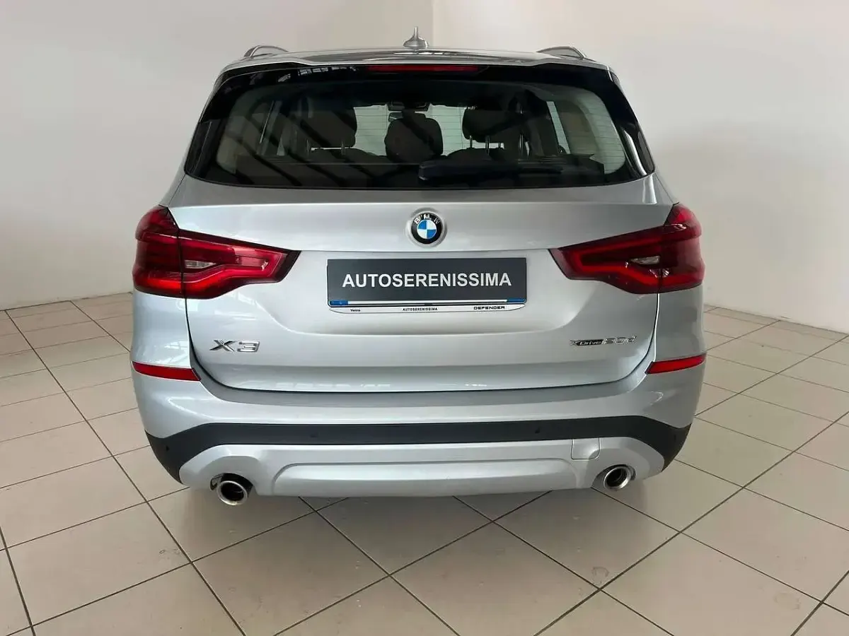 Usata BMW X3 Advantage 190 CV (139 kW) 2019 Argento SUV