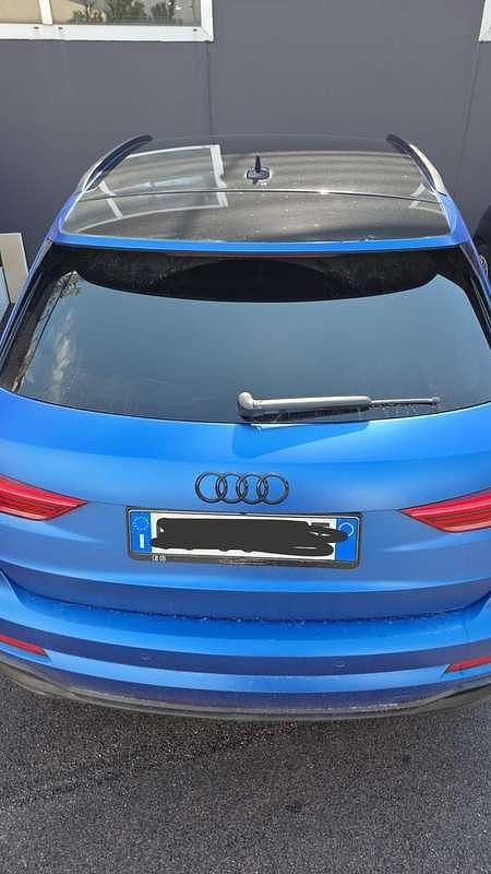 Usata Audi Q3 S-Line 150 CV (110 kW) 2019 Blu/azzurro SUV