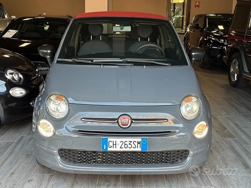 Usata Fiat 500 70 CV (51 kW) 2022 Grigio Cabrio