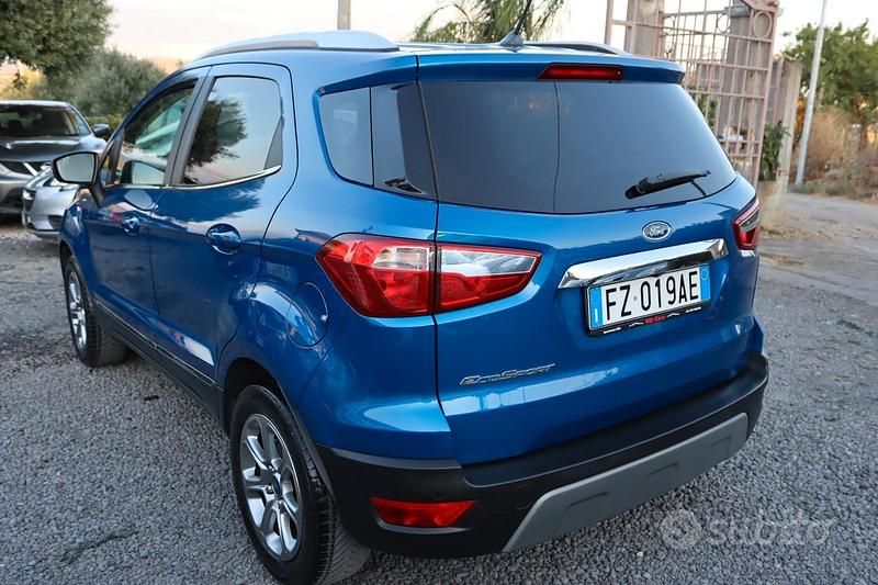 Usata Ford Ecosport ST-Line 100 CV (73 kW) 2019 Blu SUV
