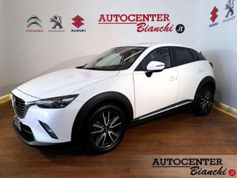 Usata Mazda CX-3 Exceed 105 CV (77 kW) 2016 Bianco pastello SUV