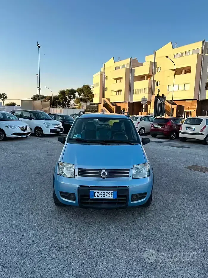 Usata Fiat Panda Dynamic 60 CV (44 kW) 2009 Blu Utilitaria
