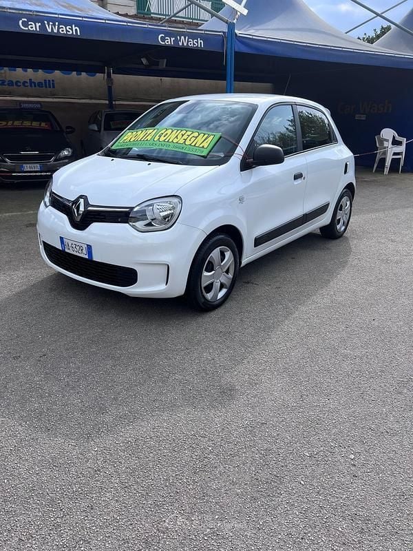 Usata Renault Twingo SE 65 CV (47 kW) 2019 Bianco Utilitaria