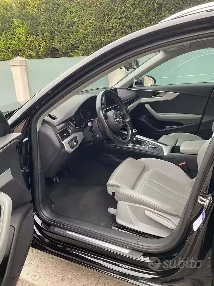 Usata Audi A4 122 CV (89 kW) 2017 Nero Station wagon