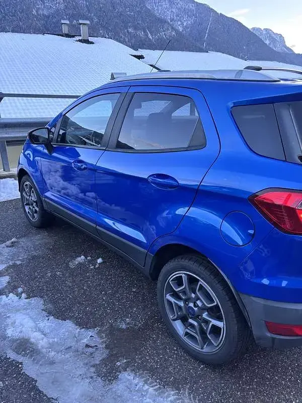 Second-hand Ford Ecosport 95 CP (69 kW) 2017 Albastru SUV