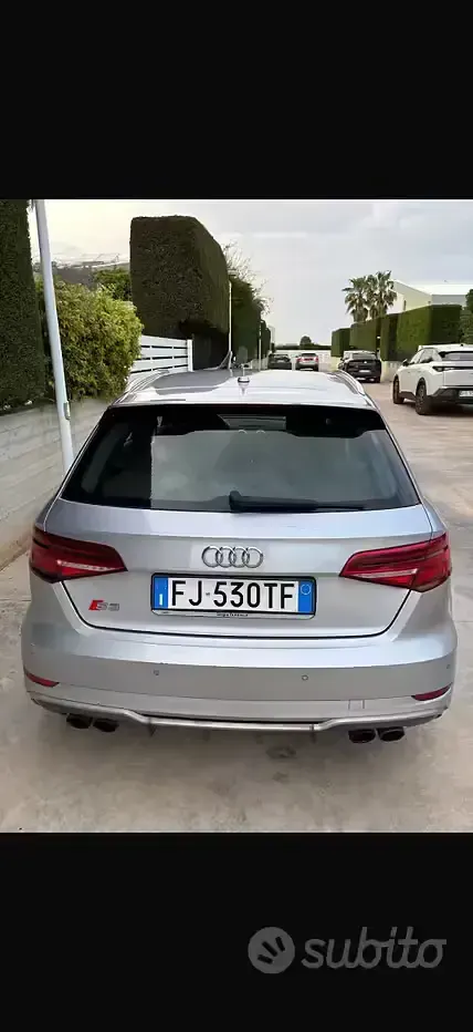 Usata Audi S3 116 CV (85 kW) 2017 Grigio Berlina