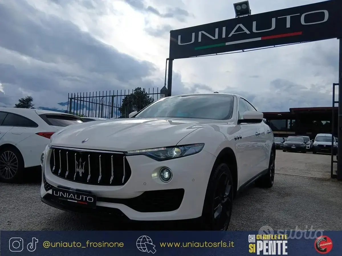 Usata Maserati Levante 250 CV (183 kW) 2020 Bianco SUV