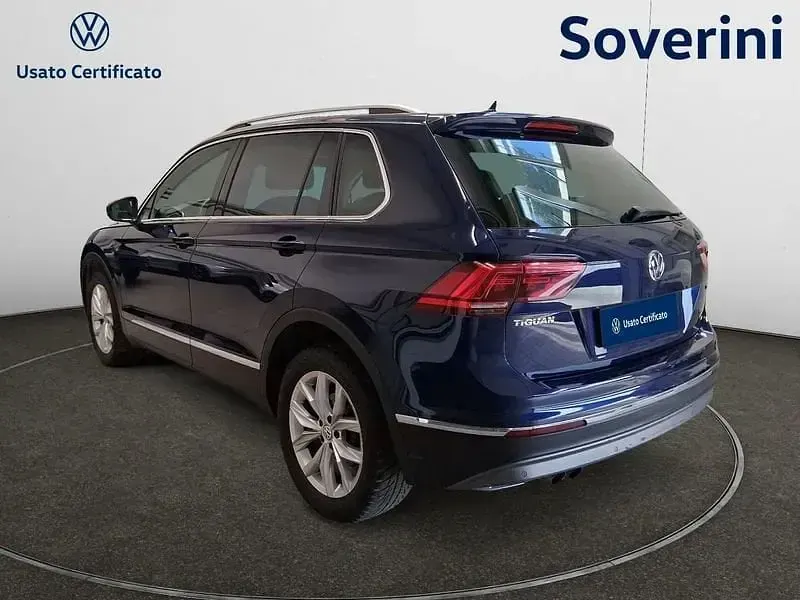 Usata VW Tiguan Advance 150 CV (110 kW) 2018 Blu/azzurro SUV