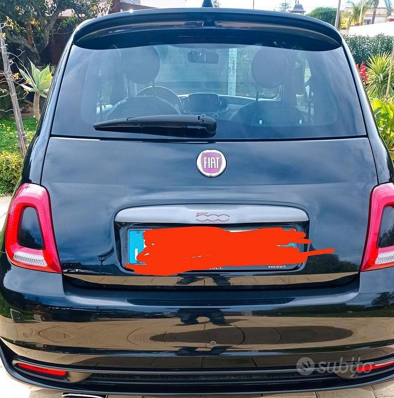Usata Fiat 500 Sport 2019 Nero Berlina