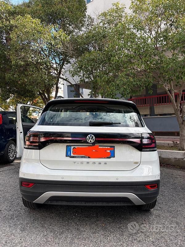 Usata VW T-Cross 95 CV (69 kW) 2020 Bianco SUV