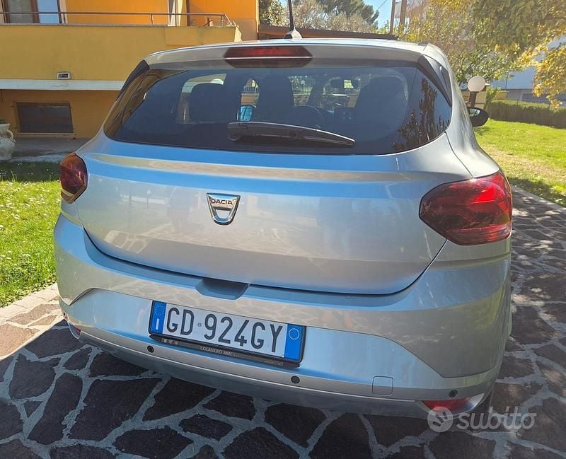 Usata Dacia Sandero 100 CV (73 kW) 2021 Grigio Berlina