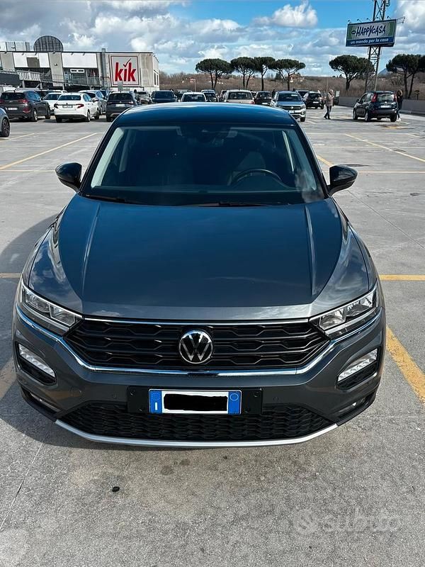 Usata VW T-Roc Style 110 CV (80 kW) 2021 Grigio SUV