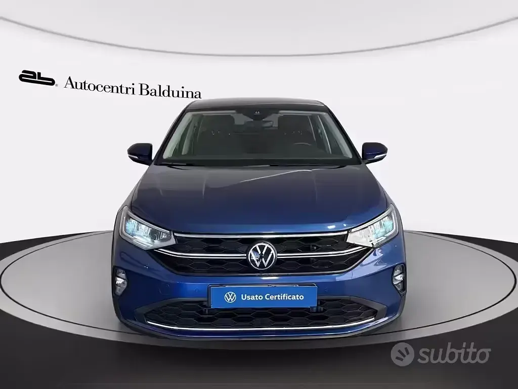 Usata VW Taigo Life 110 CV (80 kW) 2024 Blue reef metalizzato SUV