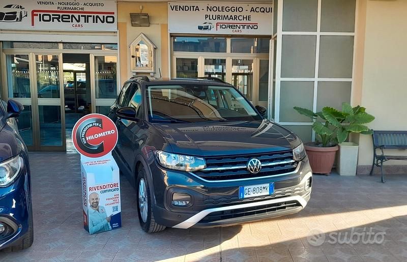 Grigio Usata 2021 VW T-Cross Style SUV | 19.990 € (Buon prezzo) - Immagine 1/4