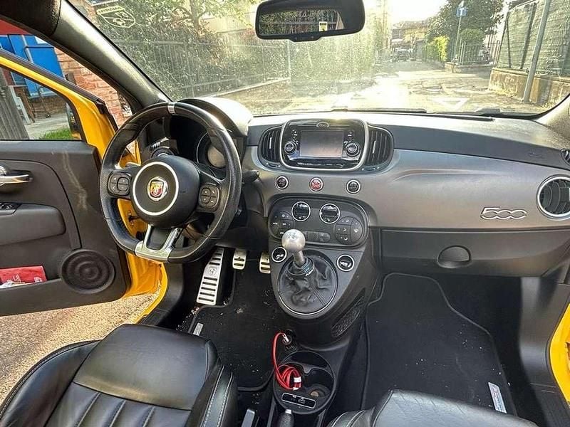 Usata Abarth 595 Turismo 224 CV (164 kW) 2018 Giallo Utilitaria