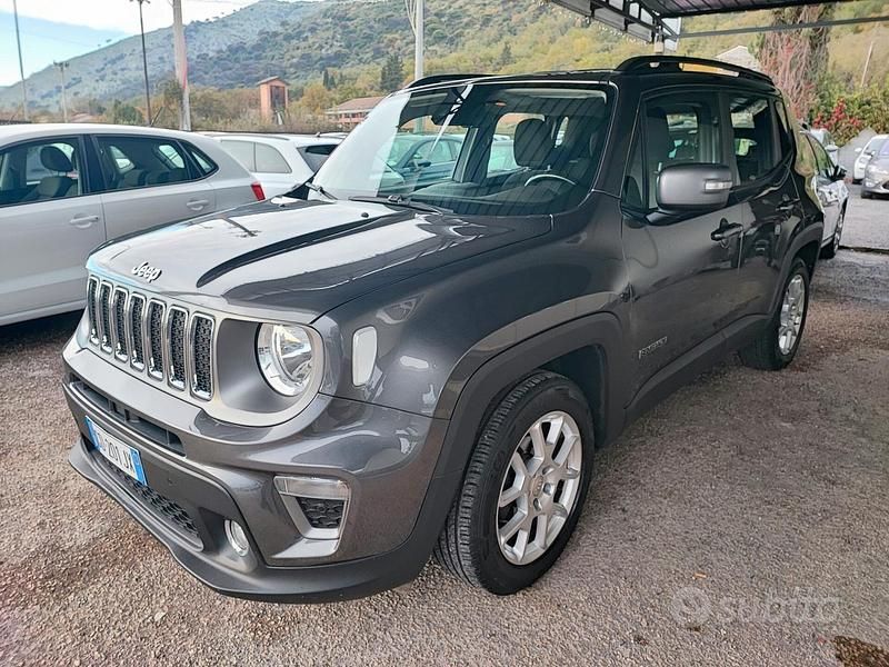 Grigio Usata 2020 Jeep Renegade Limited SUV | 14.800 € (Cara) - Immagine 1/4