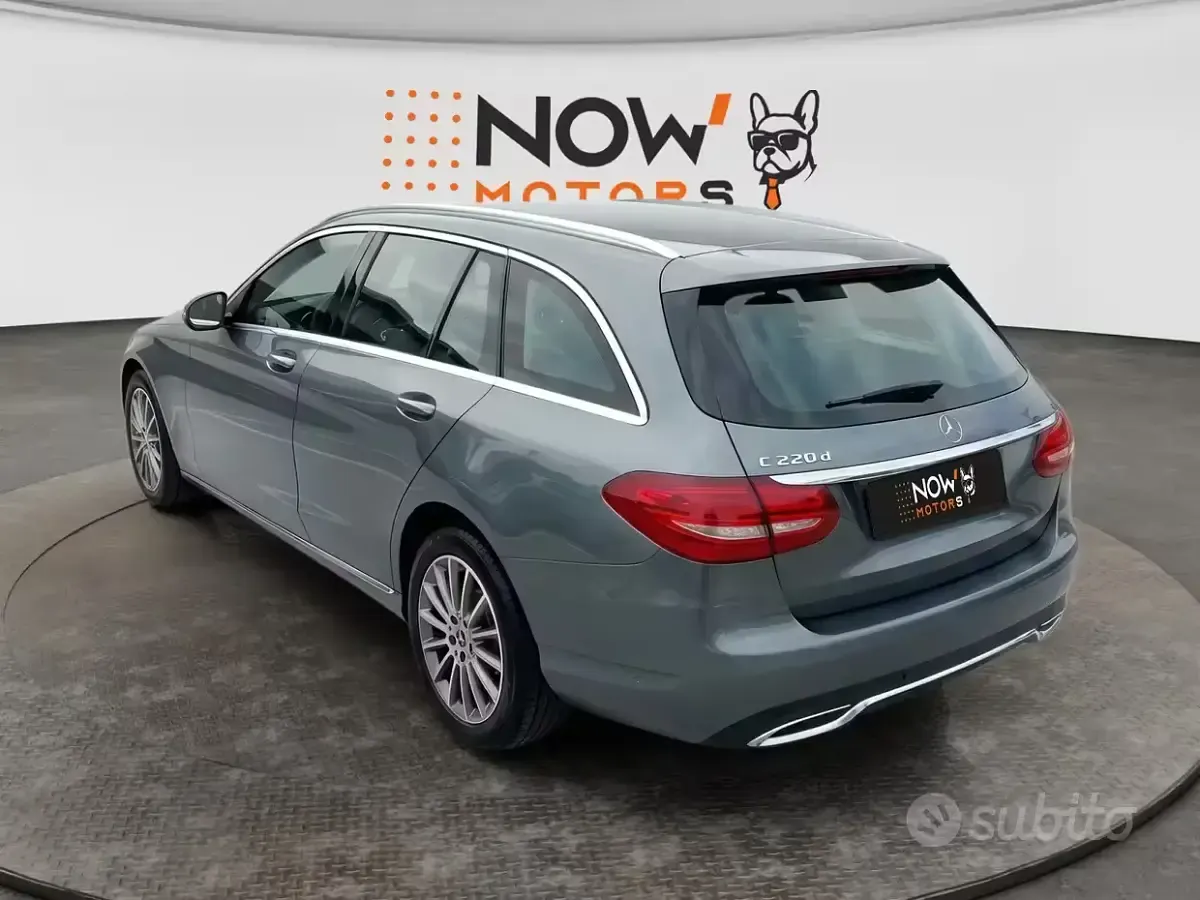 Usata Mercedes C220 170 CV (125 kW) 2016 Grigio Station wagon