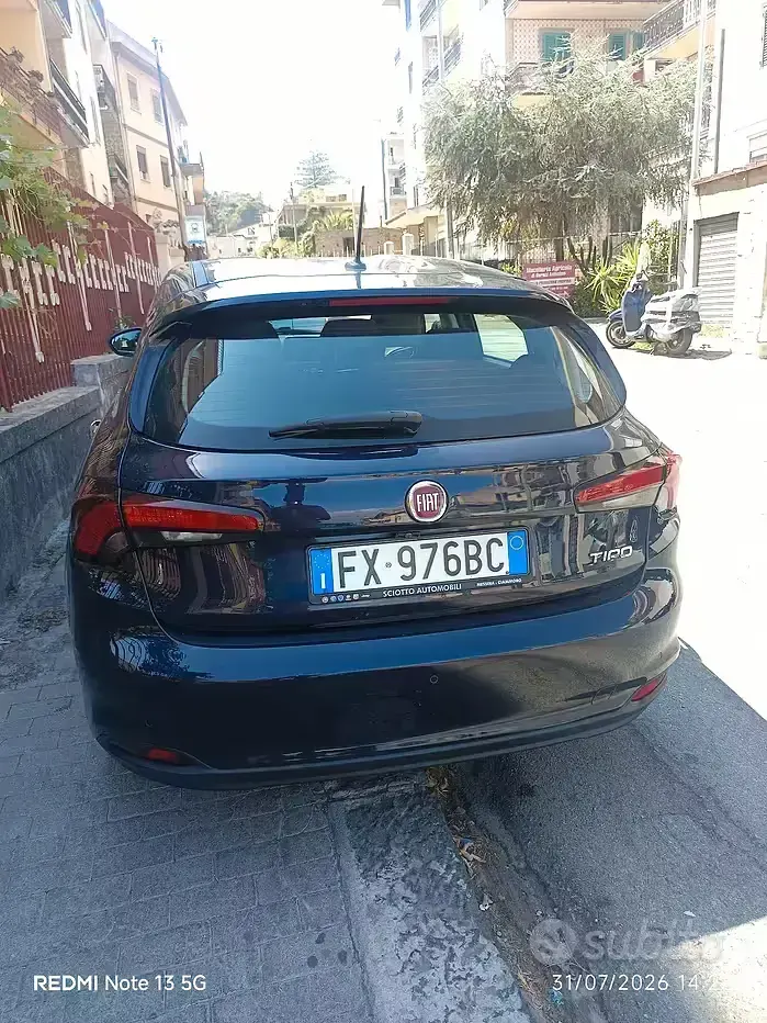 Usata Fiat Tipo Lounge 95 CV (69 kW) 2019 Bluazzurro Berlina