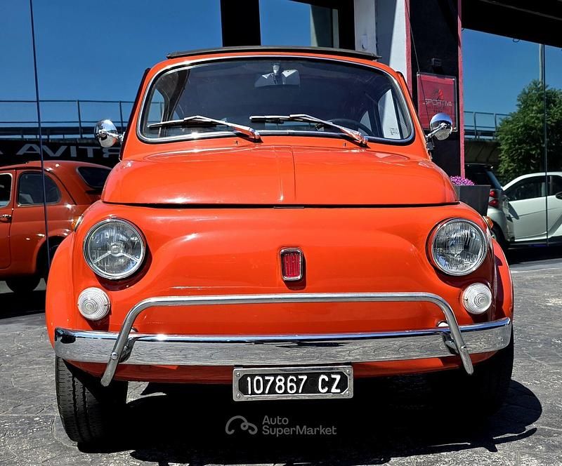 Usata Fiat 500 La Prima 24 CV (17 kW) 1971 Rosso Utilitaria